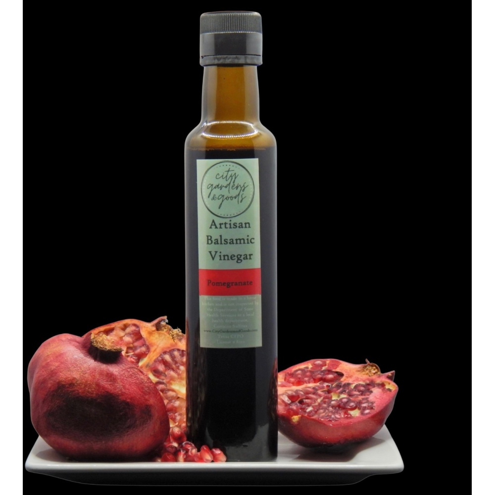 Pomegranate Infused & Barrel Aged Balsamic Vinegar