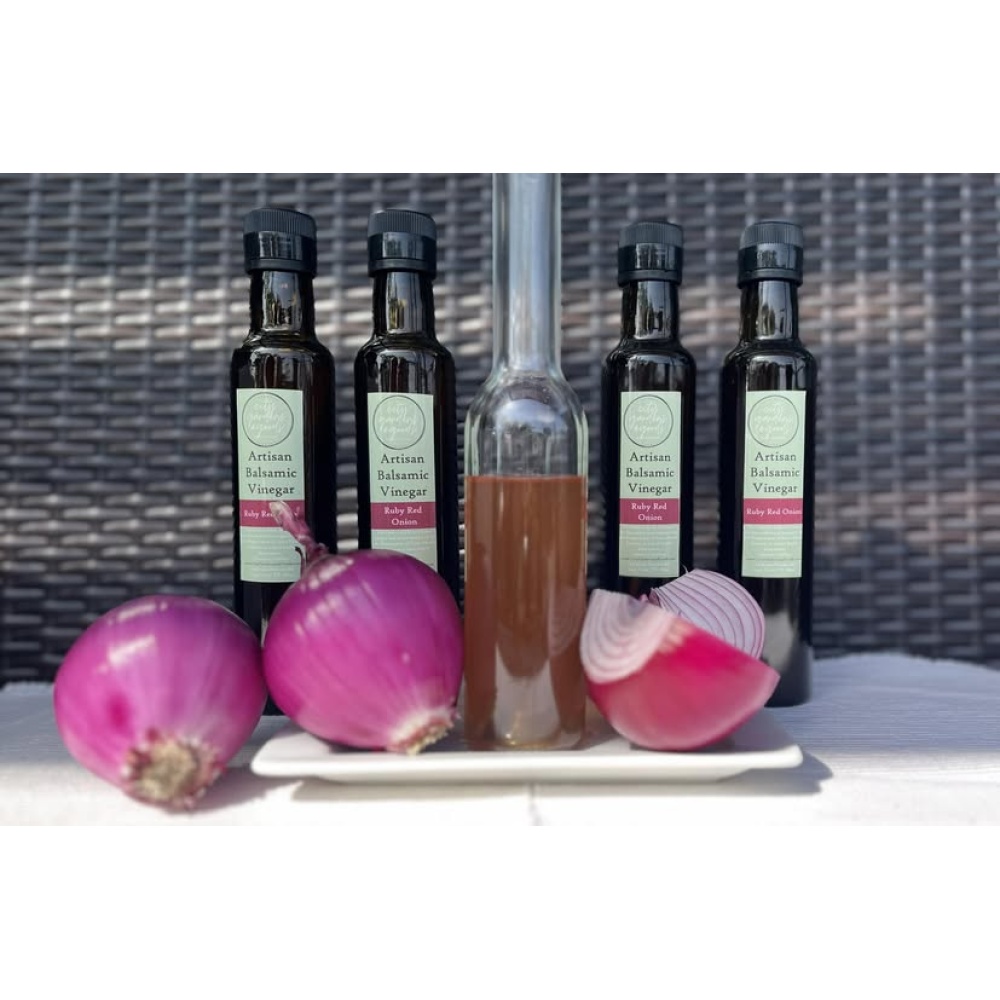 Ruby Red Onion Infused & Barrel Aged Balsamic Vinegar